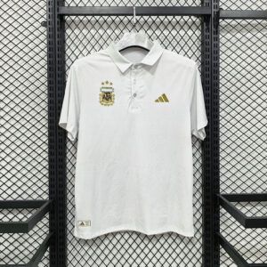 Camiseta Argentina 20262027 Polo blanco