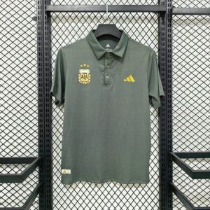 Camiseta Argentina 20262027 Polo verde oscuro