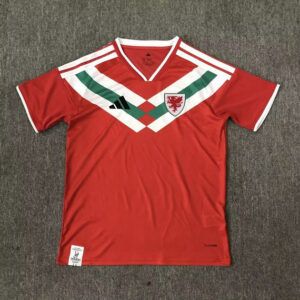 Camiseta Gales 202627 Concepto Rojo