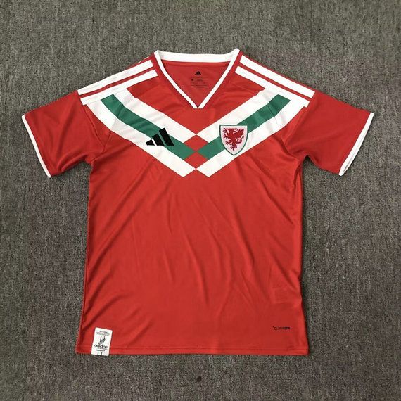 Camiseta Gales 202627 Concepto Rojo