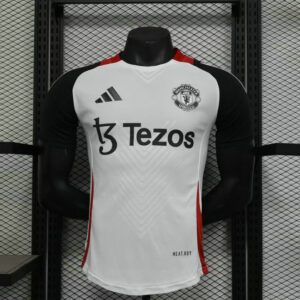 Camiseta Manchester United blanca y negra