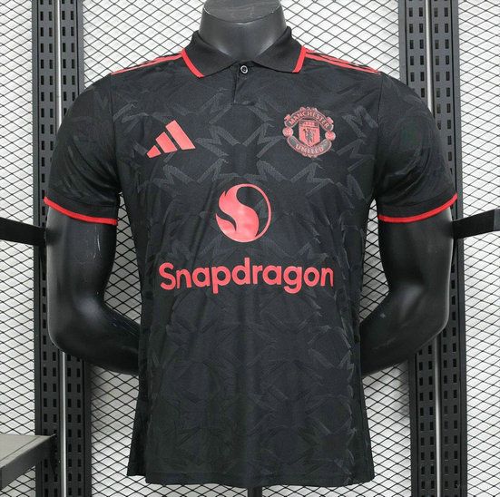 Camiseta Manchester United negra versión jugador
