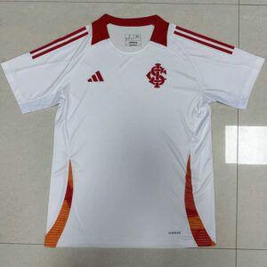 Camiseta SC Internacional entrenamiento blanco 2025 2026 vista frontal