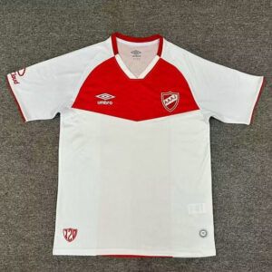 Camiseta de futbol Argentinos Juniors segunda equipacion 2025 2026 blanco vista frontal