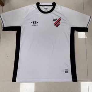 Camiseta de futbol Athletico Paranaense segunda equipacion 2025 2026 blanco vista frontal