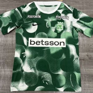Camiseta de futbol Club Atletico Nacional edicion especial 2025 2026 verde vista frontal