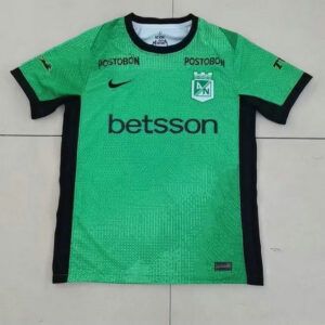 Camiseta de futbol Club Atletico Nacional tercera equipacion 2025 2026 verde vista frontal