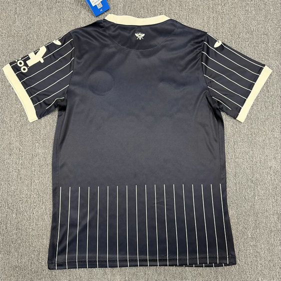 Camiseta Brentford segunda equipacion 2025 2026 azul marino vista trasera