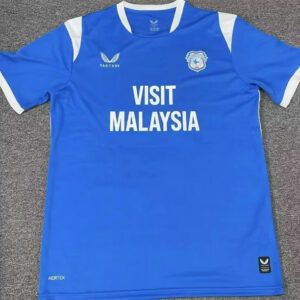 Camiseta de futbol Cardiff City local 2025 2026 azul y blanca kkgoolcamiseta