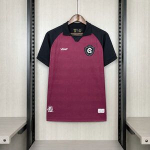 Camiseta de futbol Clube do Remo portero guardameta 2026 2027 burdeos y negra kkgoolcamiseta