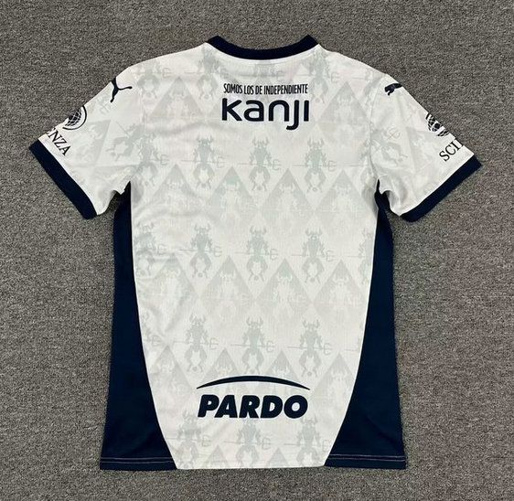 Camiseta Club Atletico Independiente segunda equipacion 2025 2026 blanco vista trasera