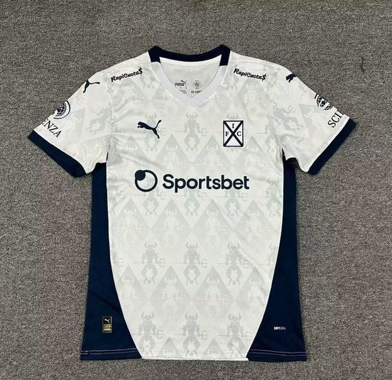 Camiseta de futbol Club Atletico Independiente segunda equipacion 2025 2026 blanco vista frontal