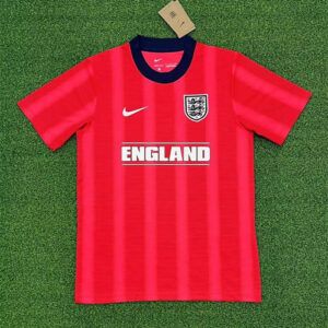 Camiseta de futbol Seleccion de Inglaterra entrenamiento 2025 2026 rojo vista frontal kkgoolcamiseta