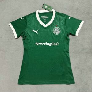 Camiseta Palmeiras primera equipacion verde 2025 2026 version mujer vista frontal
