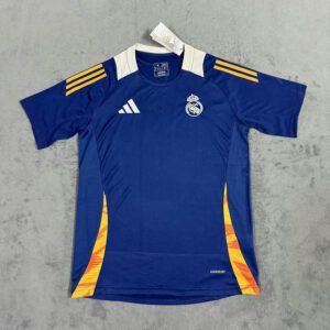Camiseta Real Madrid entrenamiento azul oscuro 2025 2026 vista frontal