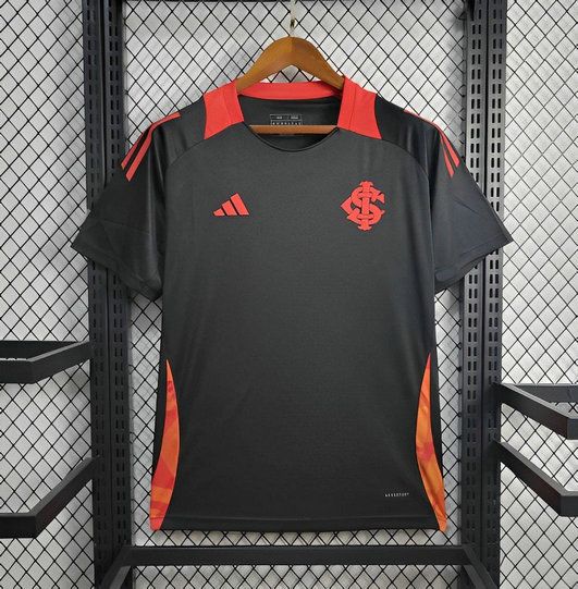 Camiseta SC Internacional entrenamiento negro 2025 2026 vista frontal