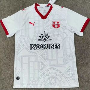 Camiseta de futbol Southampton segunda equipacion visitante 2026 2027 blanca kkgoolcamiseta