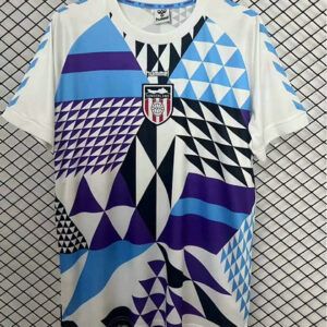 Camiseta Sunderland Hummel Geométrica Retro 1992/93 Versión Aficionado
