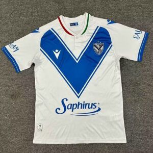 Camiseta de futbol Club Atletico Velez Sarsfield primera equipacion 2025 2026 blanco y azul vista frontal