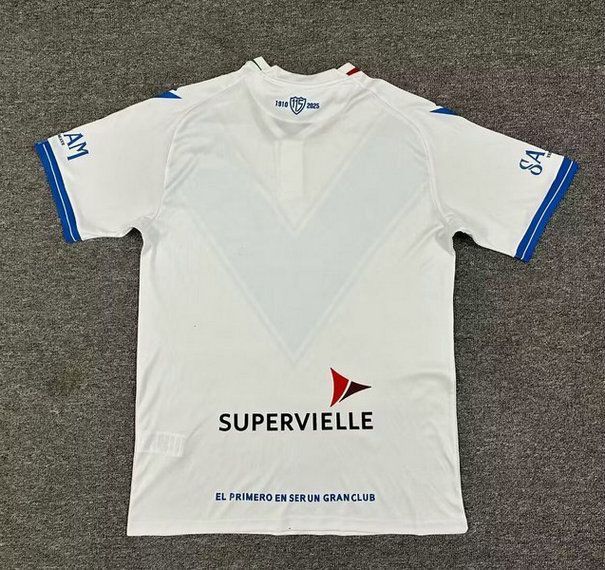 Camiseta Club Atletico Velez Sarsfield primera equipacion 2025 2026 blanco vista trasera