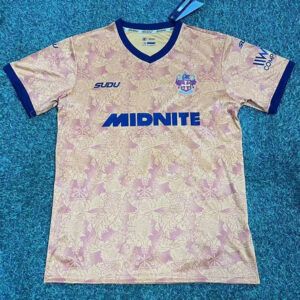 Camiseta de futbol Wolverhampton Wanderers edicion especial 2026 2027 beige rosa kkgoolcamiseta