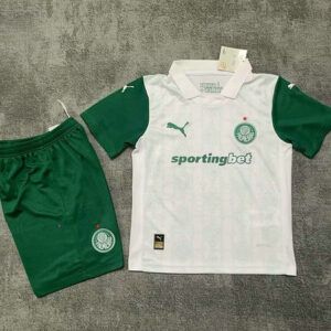 Conjunto Infantil Palmeiras Away Blanco 2025/26
