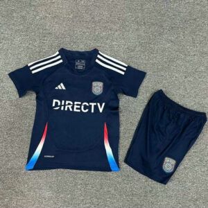 Conjunto de entrenamiento FC Barcelona 2025 2026 para ninos azul marino camiseta y pantalon corto kkgoolcamiseta