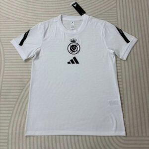 Camiseta de futbol Al Nassr 2025 2026 blanco vista frontal