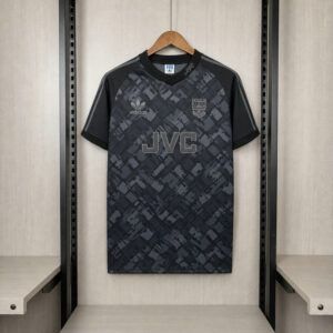 Camiseta arsenal vintage 1990 1992 negro kkgoolcamiseta