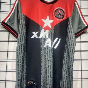 Camiseta Bohemian FC edicion especial Copa FAI 2026 2027 rojo negro y gris kkgoolcamiseta