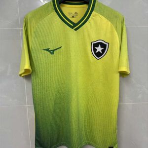 Camiseta Botafogo edicion especial 2026 2027 degradado verde y amarillo kkgoolcamiseta