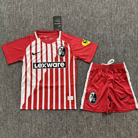 Conjunto de futbol SC Freiburg primera equipacion ninos 2026 2027 rojo blanco kkgoolcamiseta