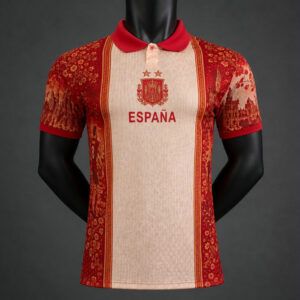 Camiseta espana concept motifs patrimoniaux version jugador 2026 2027 kkgoolcamiseta