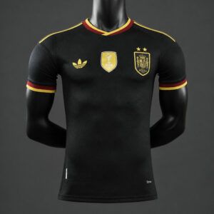 Camiseta espana negra edicion especial version jugador 2026 kkgoolcamiseta