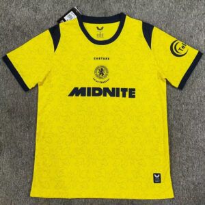 Camiseta Middlesbrough tercera equipacion 2026 2027 amarilla con detalles azul marino kkgoolcamiseta