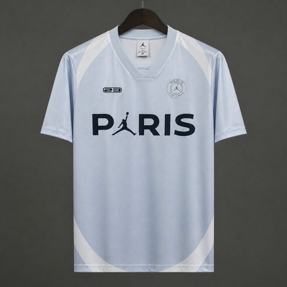 Camiseta psg edicion especial azul claro 2026 2027 kkgoolcamiseta