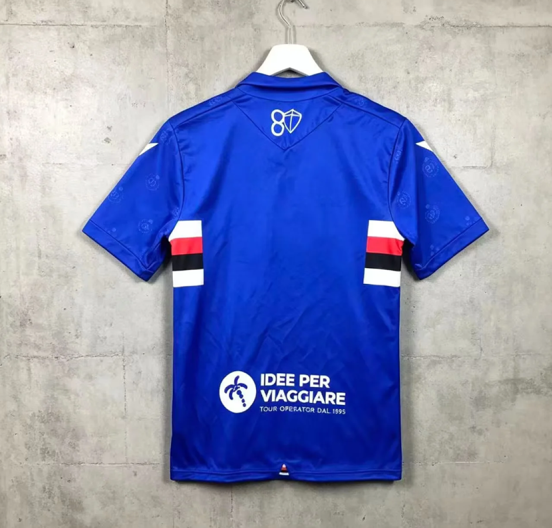 Camiseta Sampdoria primera equipacion 2026 2027 vista trasera