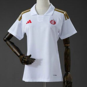 Camiseta de futbol SC Internacional segunda equipacion version mujer 2026 2027 blanca kkgoolcamiseta