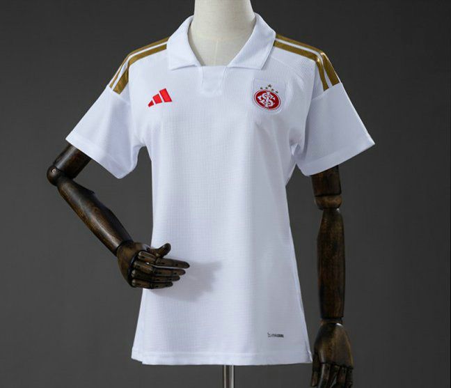 Camiseta de futbol SC Internacional segunda equipacion version mujer 2026 2027 blanca kkgoolcamiseta