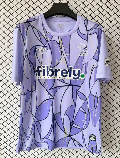 Camiseta Sheffield Wednesday portero morada 2026 2027 con patron abstracto kkgoolcamiseta