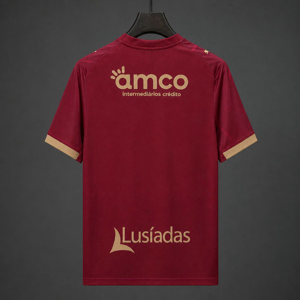 Camiseta Sporting Braga tercera equipacion 2026 2027 vista trasera