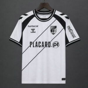 Camiseta Vitoria Guimaraes primera equipacion 2026 2027 blanca con franja diagonal kkgoolcamiseta