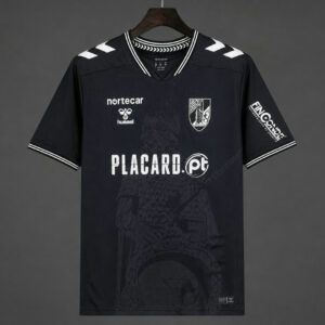 Camiseta Vitoria Guimaraes segunda equipacion 2026 2027 negra kkgoolcamiseta