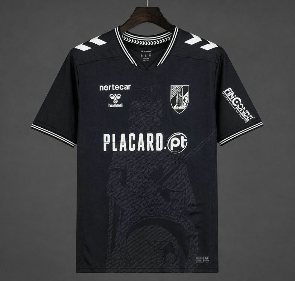 Camiseta Vitoria Guimaraes segunda equipacion 2026 2027 negra kkgoolcamiseta