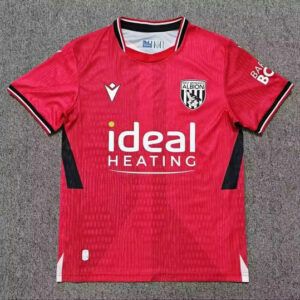 Camiseta West Bromwich Albion segunda equipacion 2026 2027 roja kkgoolcamiseta