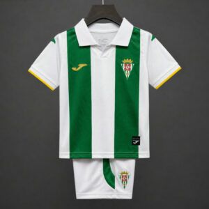 Conjunto cordoba cf primera equipacion ninos 2026 2027 kkgoolcamiseta