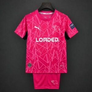 Conjunto derby county segunda equipacion ninos 2026 2027 kkgoolcamiseta