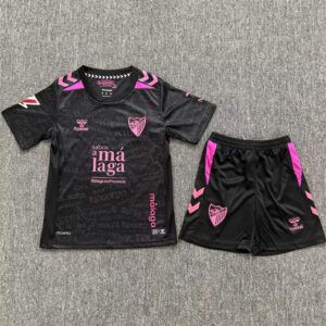 Conjunto Malaga tercera equipacion nino 2026 2027 kkgoolcamiseta