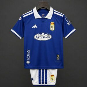 Conjunto real oviedo primera equipacion ninos 2026 2027 kkgoolcamiseta