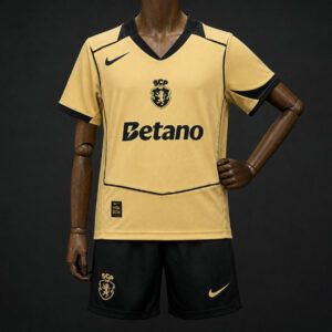 Conjunto sporting cp segunda equipacion ninos 2026 2027 kkgoolcamiseta